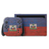 Haiti Flag Dark Wood Nintendo Skins